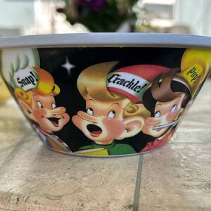 Vintage Kellogg’s Rice Krispies Snap Crackle Pop Bowl